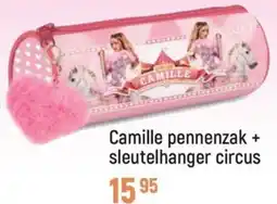 Freetime Camille pennenzak + sleutelhanger circus aanbieding