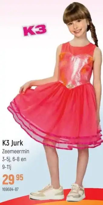 Freetime K3 Jurk aanbieding