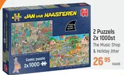 Freetime 2 Puzzels 2x 1000st aanbieding
