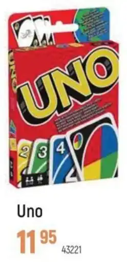 Freetime Uno aanbieding