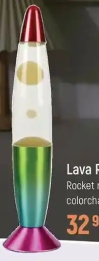 Freetime Lava Rocket Lamp aanbieding