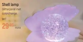 Freetime Shell lamp aanbieding
