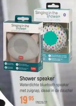 Freetime Shower speaker aanbieding