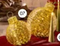 Multi bazar Kerstbal Janel met 20LED aanbieding