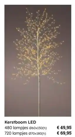 Multi bazar Kerstboom LED aanbieding