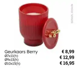 Multi bazar Geurkaars Berry aanbieding