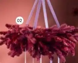 Multi bazar Krans burgundy aanbieding