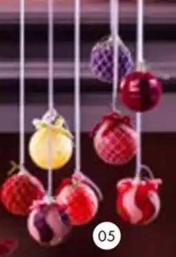 Multi bazar Kerstballen diverse soorten aanbieding