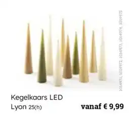 Multi bazar Kegelkaars LED Lyon 25(h) aanbieding