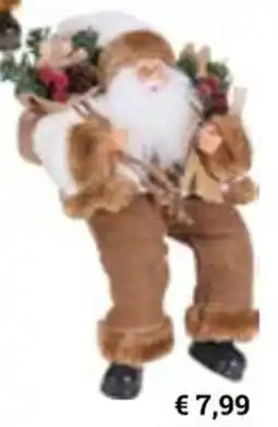 Multi bazar Kerstman zittend aanbieding