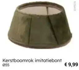 Multi bazar Kerstboomrok imitatiebont aanbieding