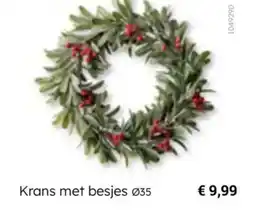 Multi bazar Krans met besjes aanbieding