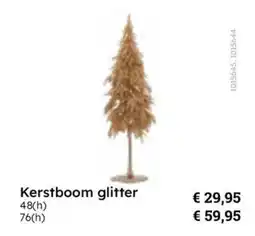 Multi bazar Kerstboom glitter aanbieding