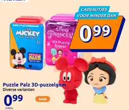 Action Puzzle Palz 3D puzzelgum aanbieding