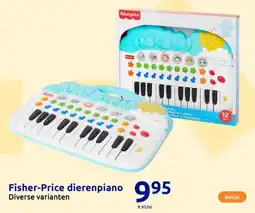 Action Fisher Price dierenpiano aanbieding