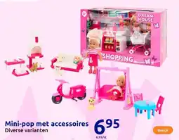Action Mini pop met accessoires aanbieding