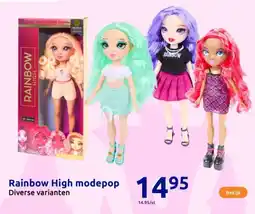Action Rainbow High modepop aanbieding