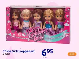 Action Chloe Girlz poppenset aanbieding