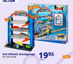Action Hot Wheels stuntgarage aanbieding