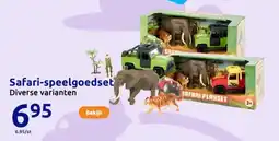 Action Safari speelgoedset aanbieding