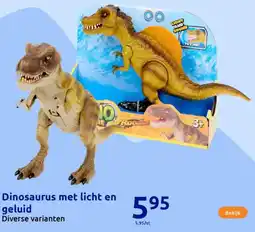 Action Dinosaurus met licht en geluid aanbieding
