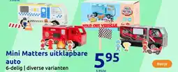 Action Mini Matters uitklapbare auto aanbieding