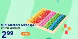 Action Mini Matters rekenspel aanbieding