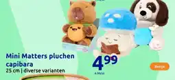 Action Mini Matters pluchen capibara aanbieding