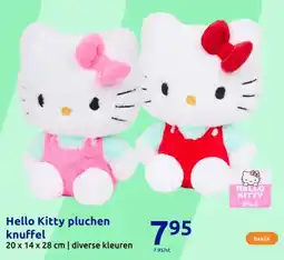 Action Hello Kitty pluchen knuffel aanbieding