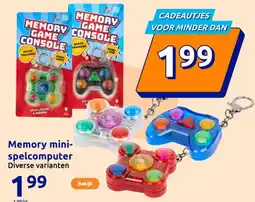 Action Memory mini spelcomputer aanbieding