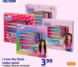 Action I Love My Style make upset aanbieding