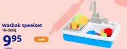 Action Wasbak speelset aanbieding