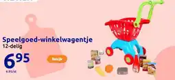 Action Speelgoed winkelwagentje aanbieding