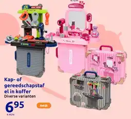 Action Kap of gereedschapstaf el in koffer aanbieding