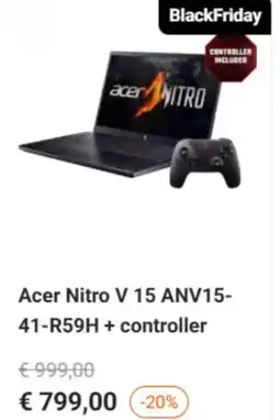 Krëfel Acer Nitro V 15 ANV15- 41-R59H+ controller aanbieding