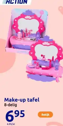 Action Make up tafel aanbieding