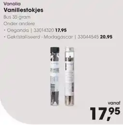 Hanos Vanolia Vanillestokjes aanbieding