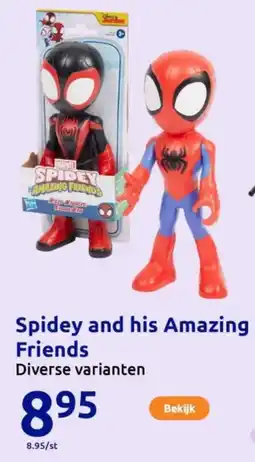 Action Spidey and his Amazing Friends aanbieding