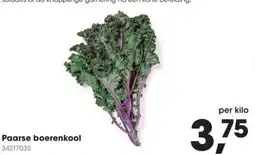 Hanos Paarse boerenkool aanbieding