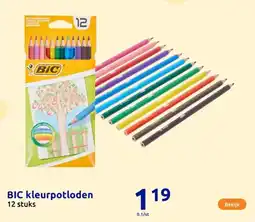 Action BIC kleurpotloden aanbieding