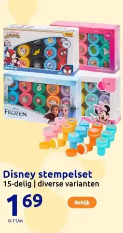 Action Disney stempelset aanbieding