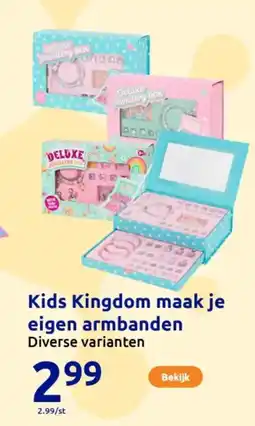 Action Kids Kingdom maak je eigen armbanden aanbieding