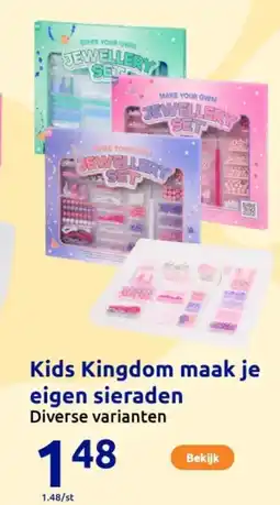 Action Kids Kingdom maak je eigen sieraden aanbieding
