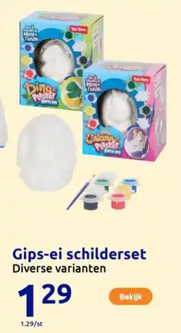 Action Gips ei schilderset aanbieding