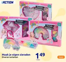 Action Maak je eigen sieraden aanbieding