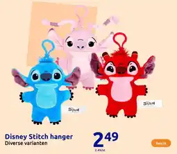 Action Disney Stitch hanger aanbieding