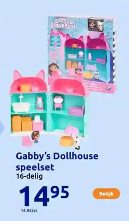 Action Gabby's Dollhouse speelset aanbieding