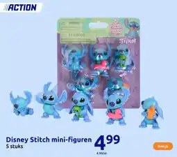 Action Disney Stitch mini figuren aanbieding