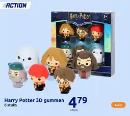 Action Harry Potter 3D gummen aanbieding