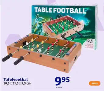 Action Tafelvoetbal aanbieding